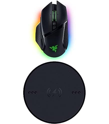 Razer Basilisk V3 Pro + Mouse Dock + Wireless Charging Puck